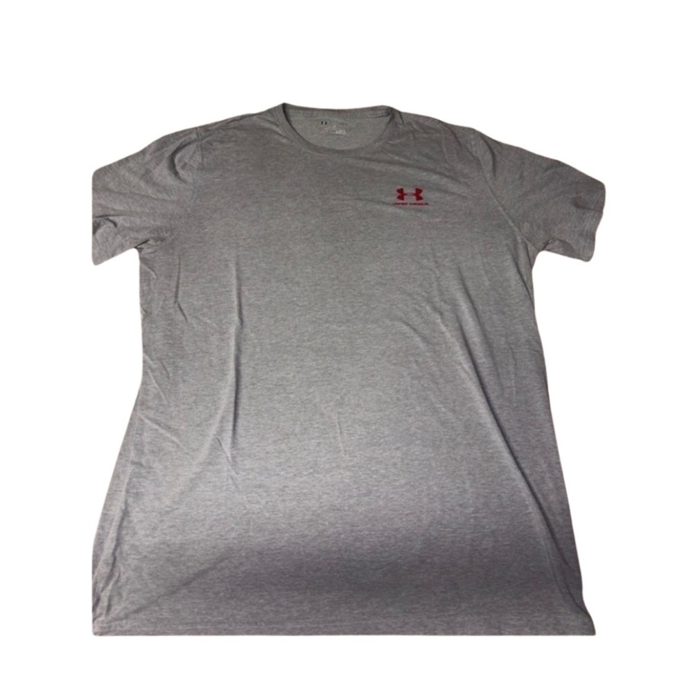Under Armour HeatGear Loose Fit Tee - Grey (Size Large)
